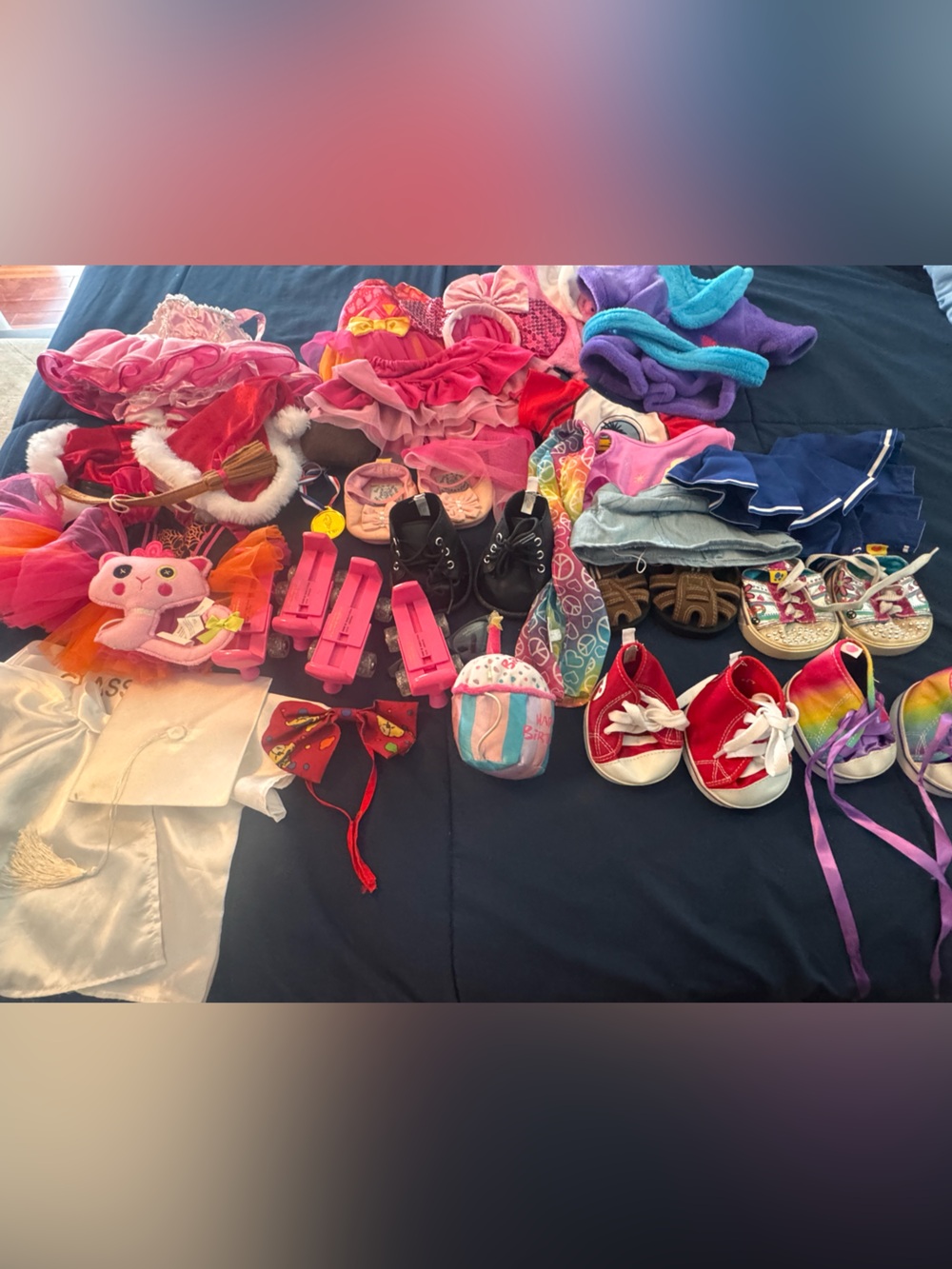 Build-A-Bear Multicolor & Pink Dress-Up Shoes and Accessories